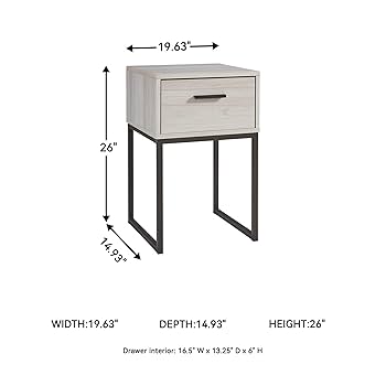 Amazon.com: Signature Design by Ashley Socalle 1 Drawer